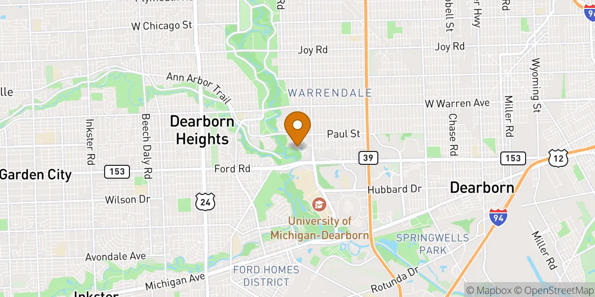  neighborhood map in Dearborn Heights, MI